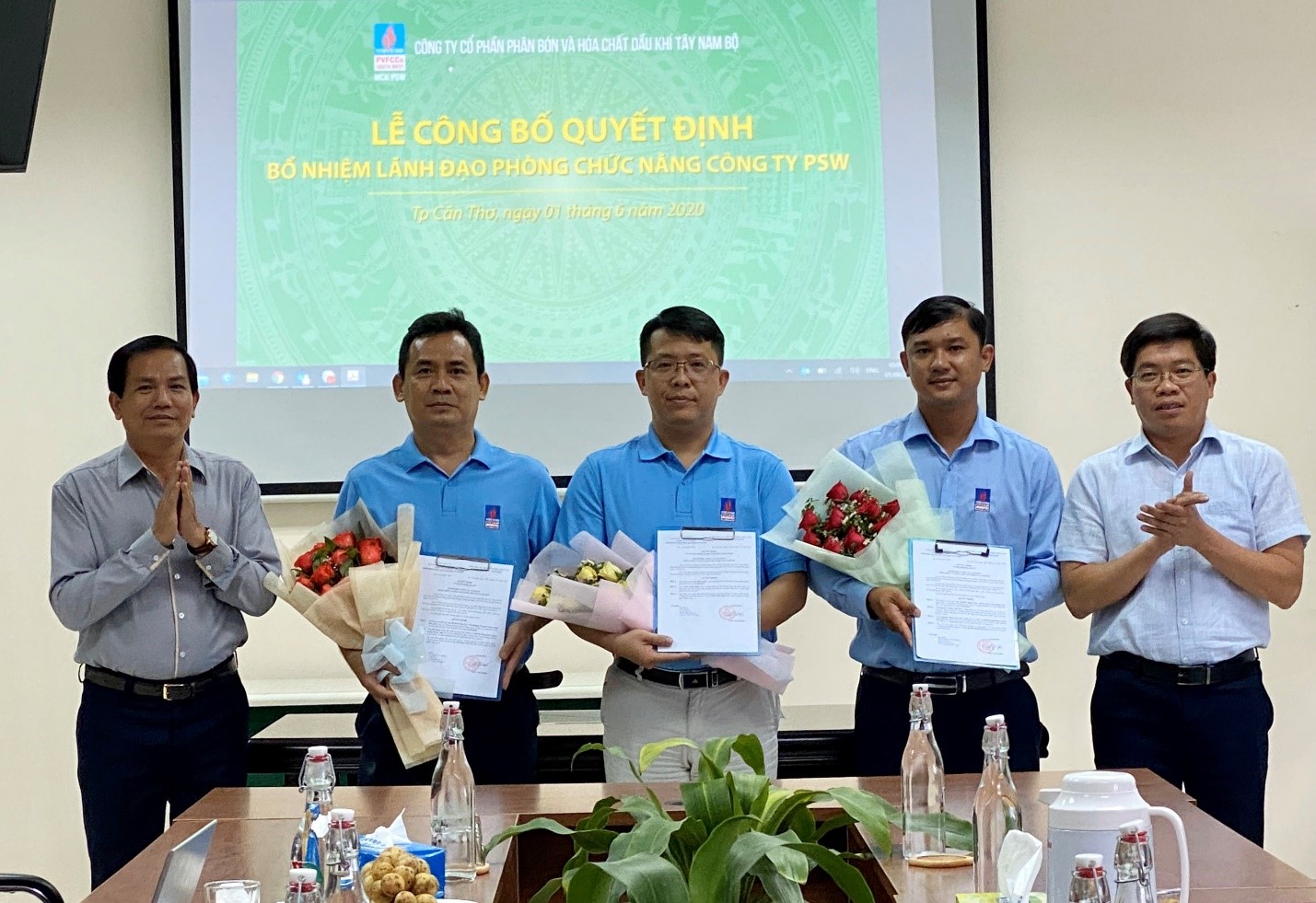 PSW Bổ nhiệm Cán bộ quản lý cấp trung