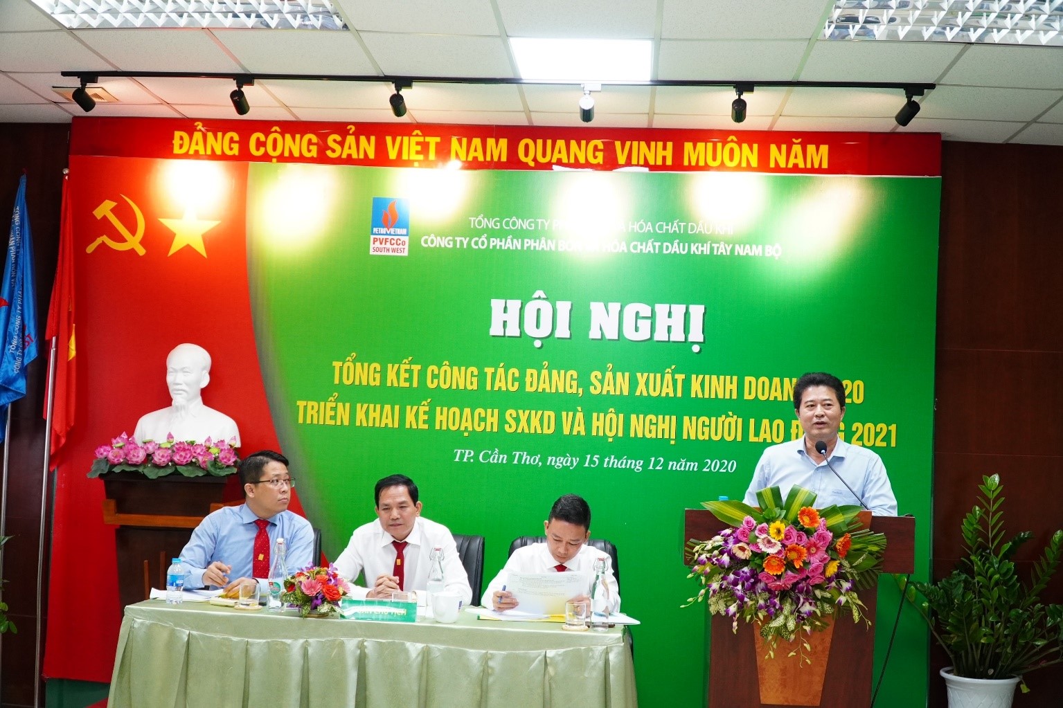 PSW TỔ CHỨC THÀNH CÔNG HỘI NGHỊ TỔNG KẾT CÔNG TÁC ĐẢNG, CÔNG TÁC SẢN XUẤT KINH DOANH NĂM 2020, TRIỂN KHAI KẾ HOẠCH SẢN XUẤT KINH DOANH VÀ HỘI NGHỊ NGƯỜI LAO ĐỘNG NĂM 2021