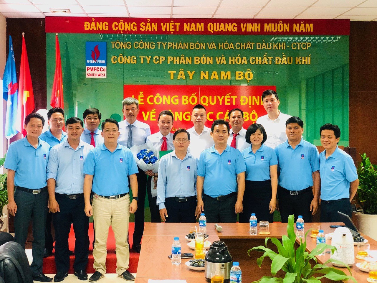 PSW CÔNG BỐ CÁC QUYẾT ĐỊNH VỀ CÔNG TÁC CÁN BỘ