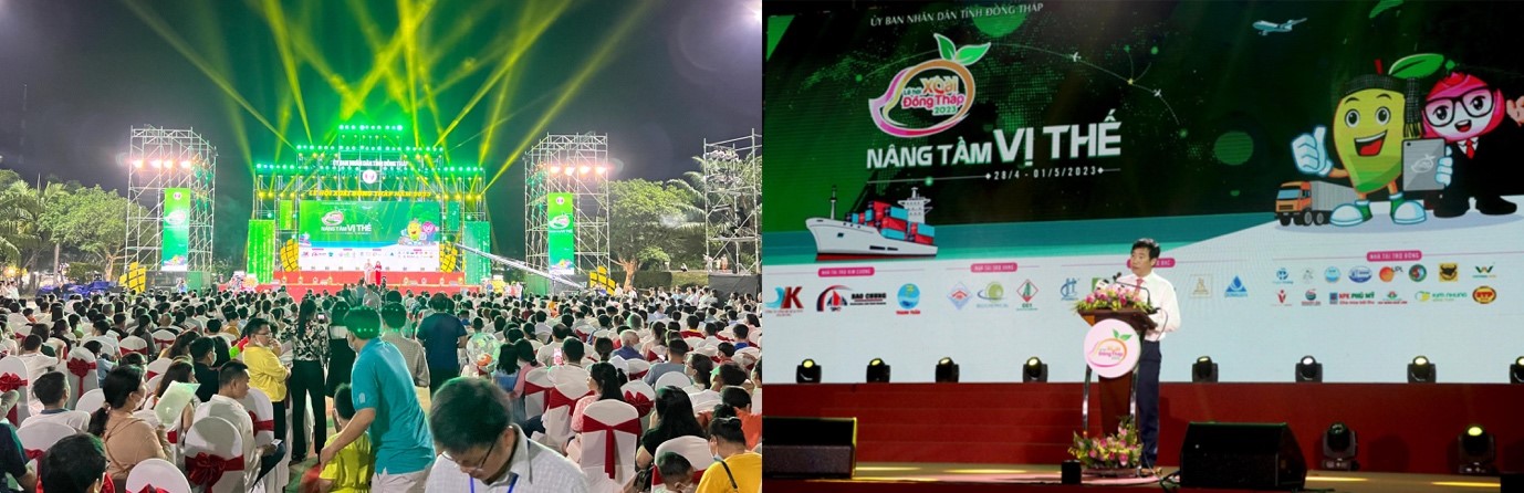 PHÂN BÓN PHÚ MỸ đồng hành cùng Lễ hội xoài Đồng Tháp 2023