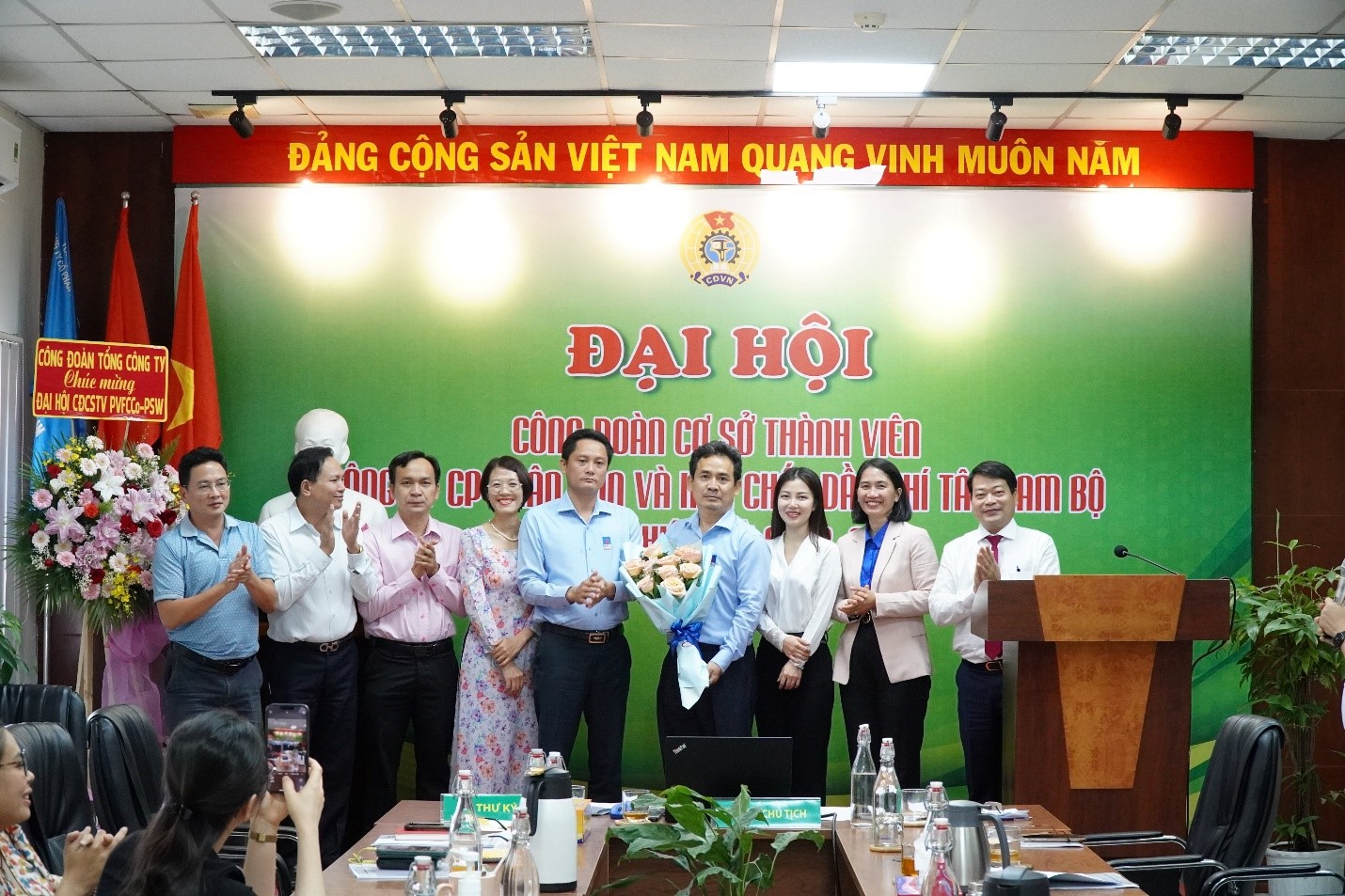 Công Đoàn CSTV PVFCCo-PSW tổ chức thành công Đại hội Công đoàn lần thứ V, nhiệm kỳ 2023 – 2028