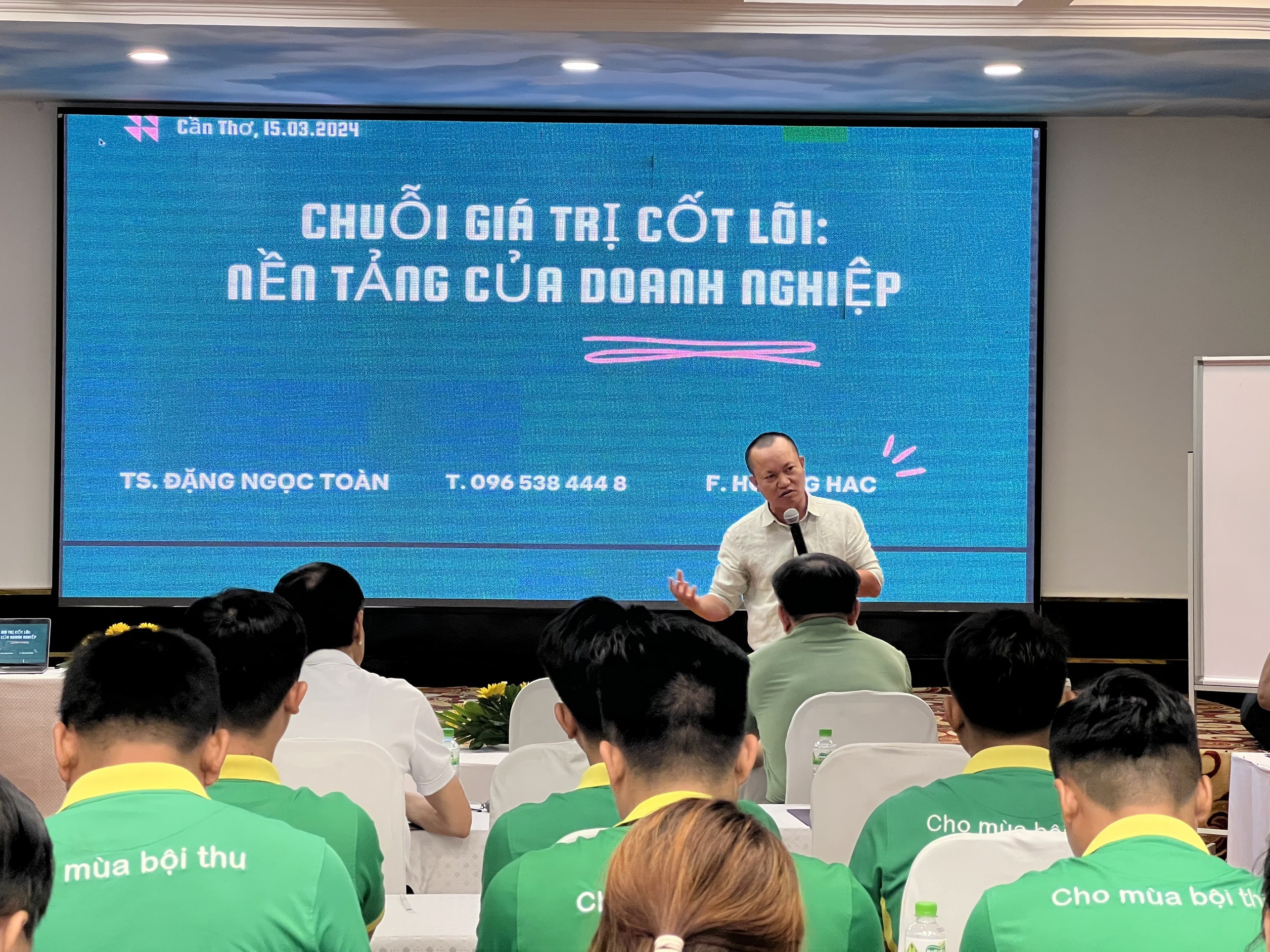 Khóa tập huấn: Chuỗi giá trị cốt lõi - nền tảng của doanh nghiệp