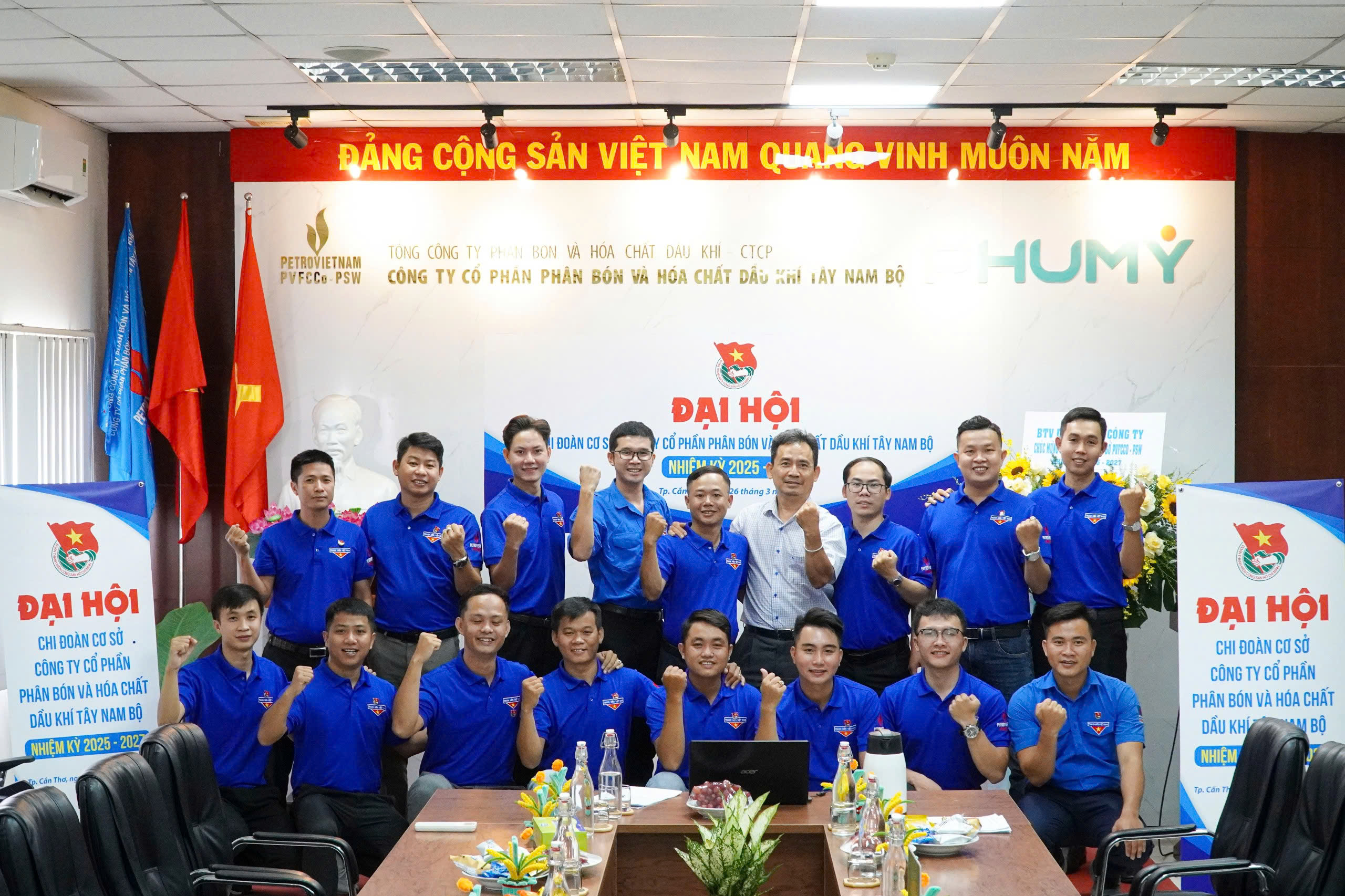 Chi đoàn PVFCCo-PSW tổ chức thành công Đại hội Chi đoàn nhiệm kỳ 2025-2027