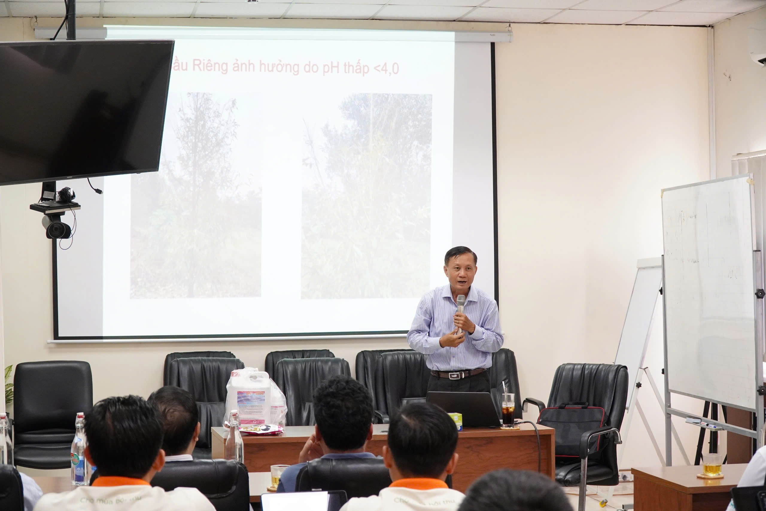 PVFCCO-PSW khai giảng khóa đào tạo Dinh dưỡng cây trồng, Ảnh hưởng của pH đất đối với cây trồng