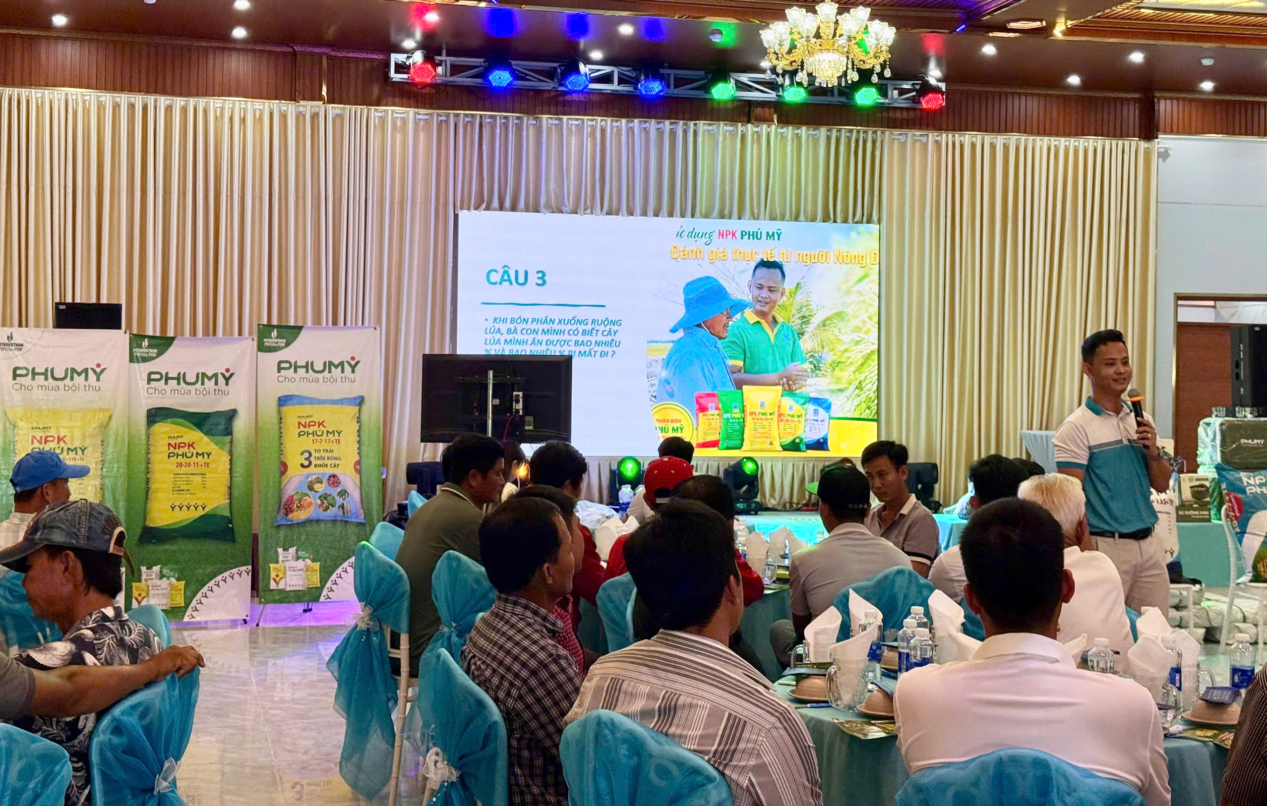 PHÚ MỸ TÂY NAM BỘ TIẾP TỤC TỔ CHỨC HỌP MẶT NÔNG DÂN SẢN XUẤT LỚN TẠI KV CẦN THƠ - CÀ MAU
