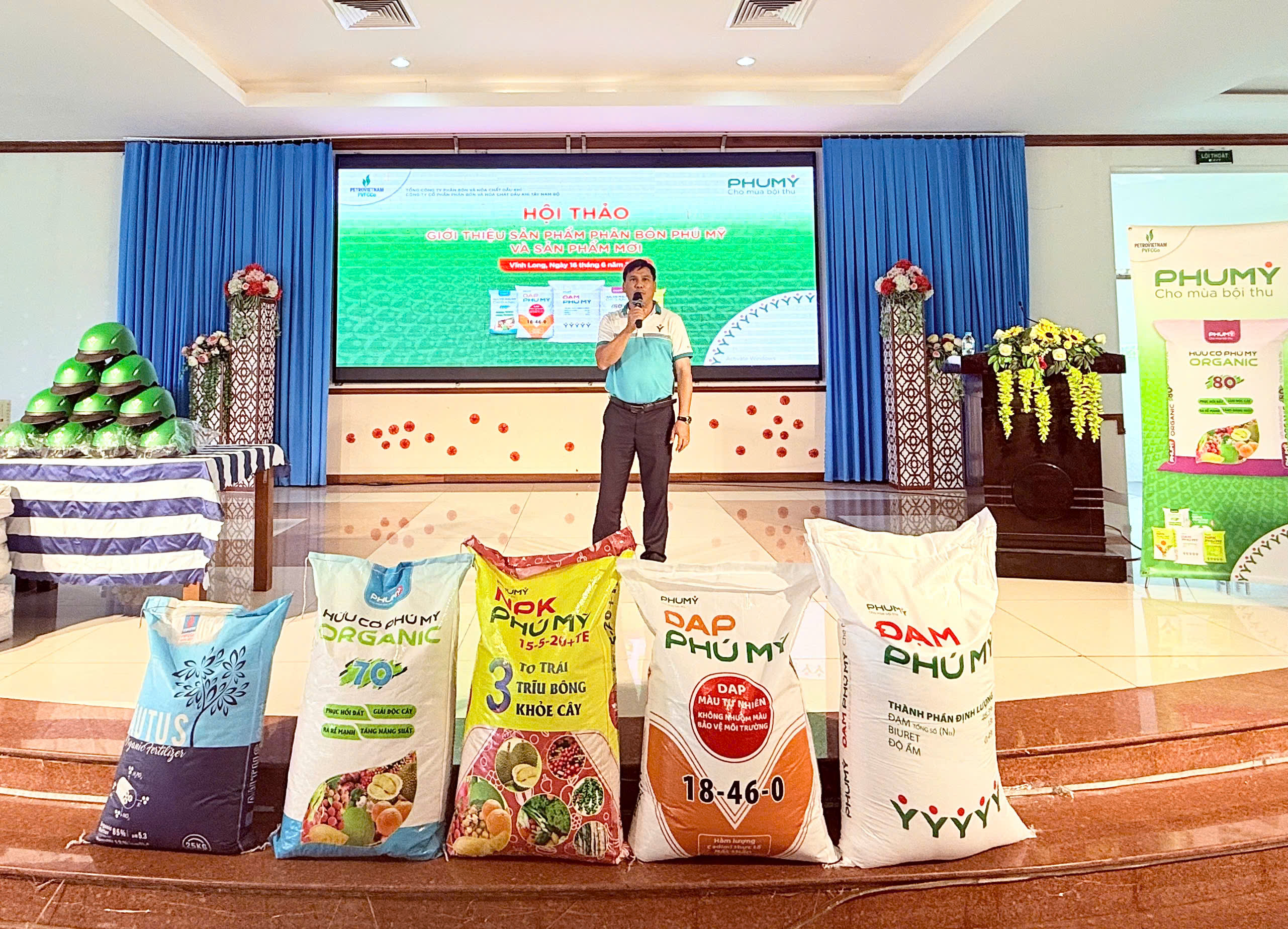 Khép lại chuỗi hội thảo GẶP MẶT NÔNG DÂN SX LỚN, GTSP HỮU CƠ PHÚ MỸ